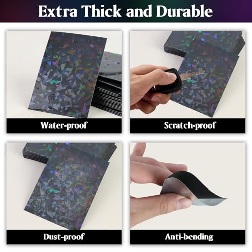 DEDC Premium Holographic TCG Protective Deck Sleeves
