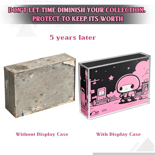 DEDC Premium Acrylic Display Case for Lorcana Booster Boxes
