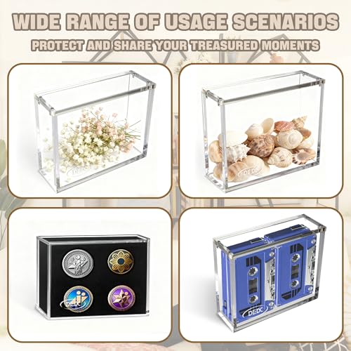 DEDC Premium Acrylic Display Case for Trading Card Booster Packs
