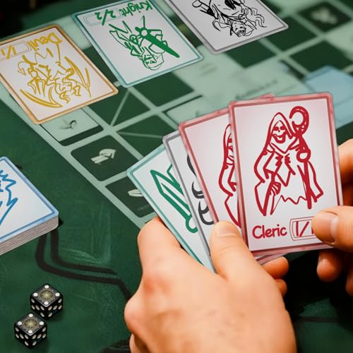 DEDC Premium Erasable Token Kit for Tabletop Gaming