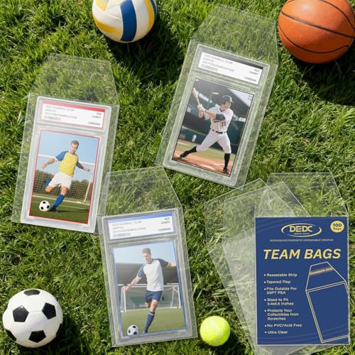DEDC Premium Graded Card Slab Sleeves for PSA Holders