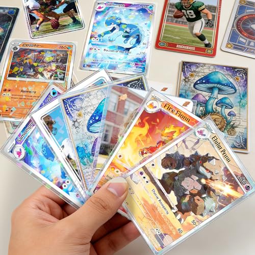 DEDC Premium Holographic TCG Protective Deck Sleeves